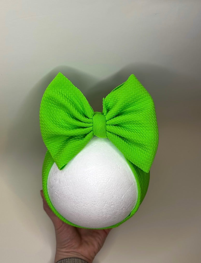 Neon Green Bow