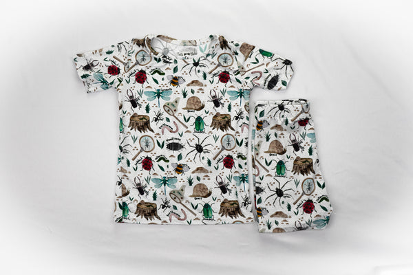 Garden Friends Short Sleeve and Shorts Set