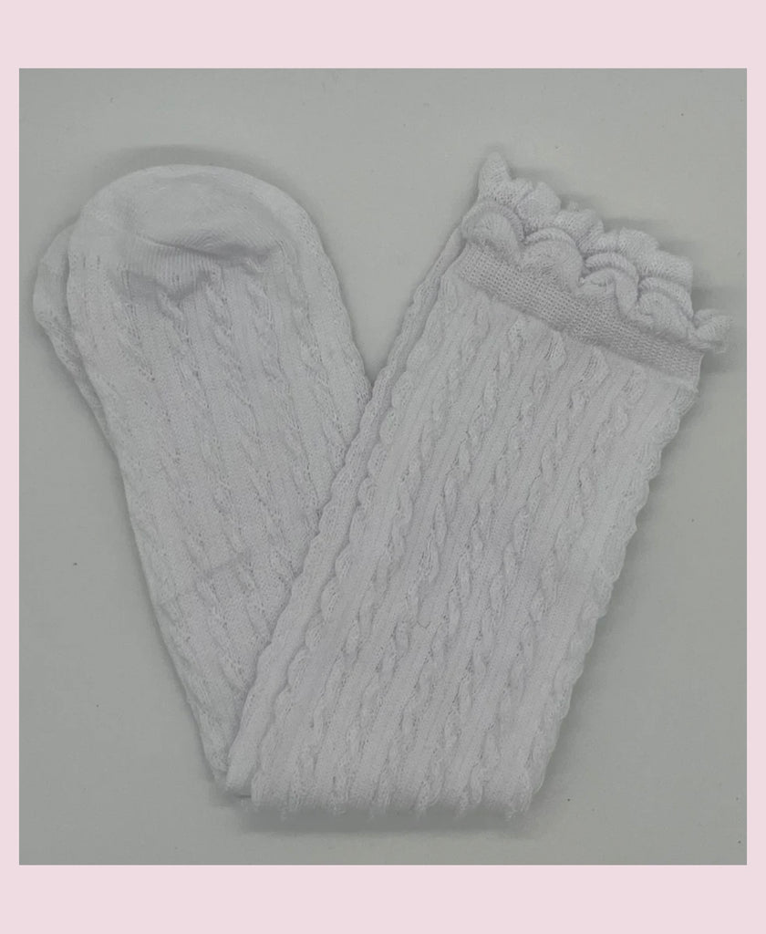 Cable Knit Socks