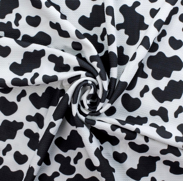 Cow Print Bow