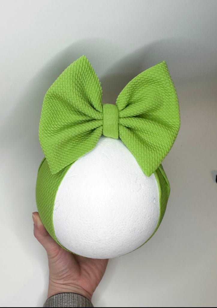 Green Apple Bow