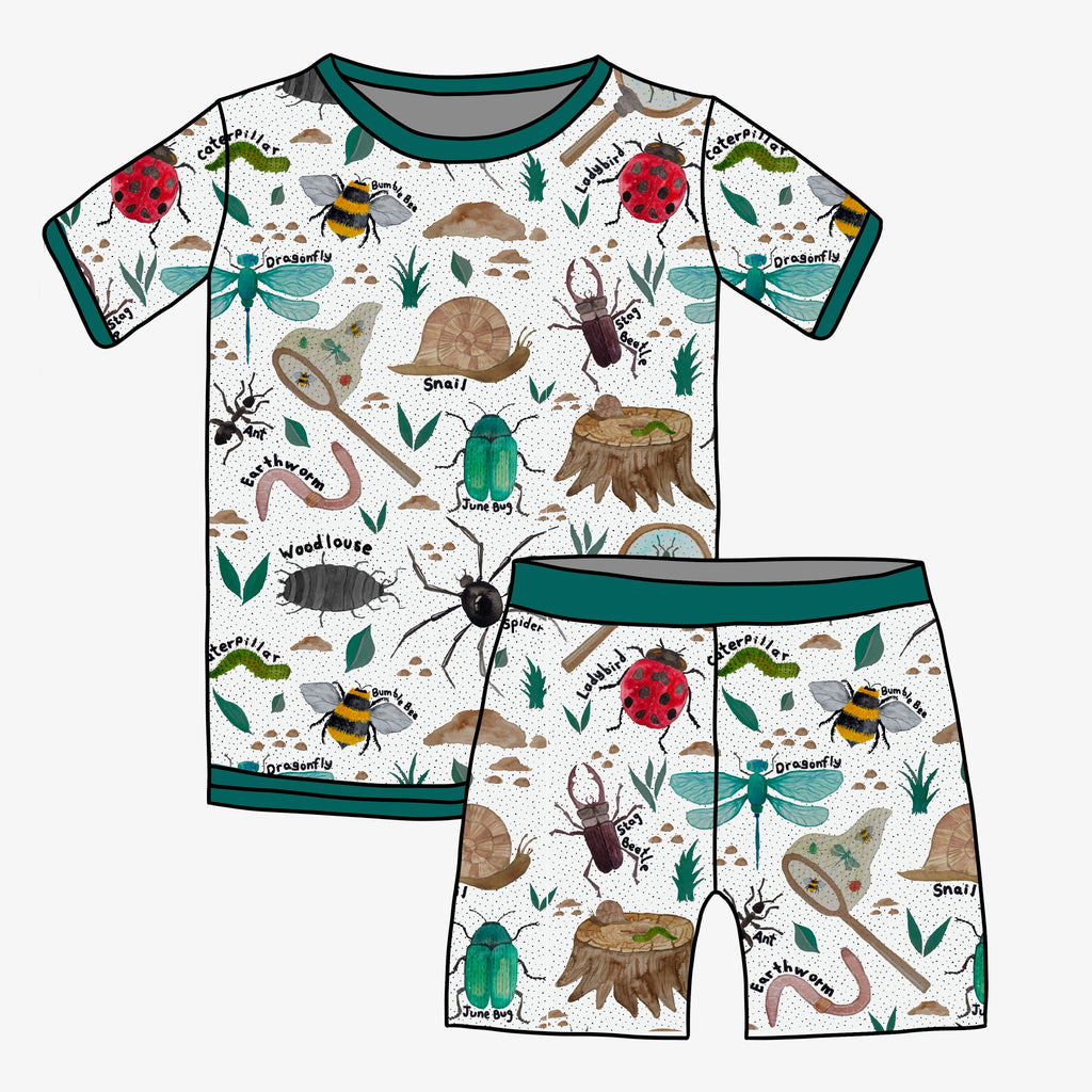 Garden Friends Short Sleeve and Shorts Set